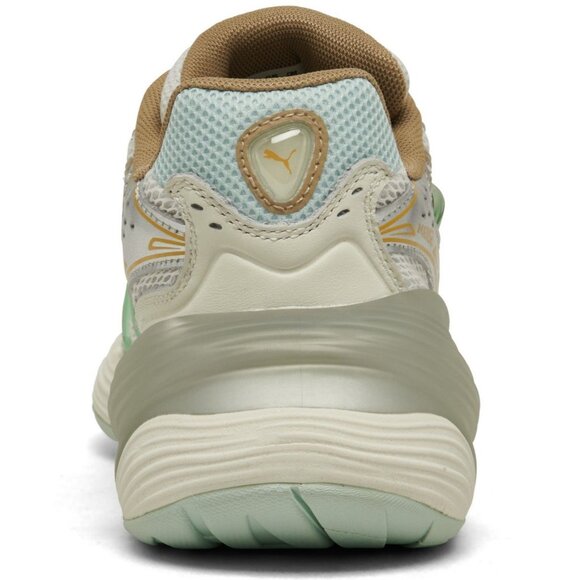 Puma Girls Inverse Shimmer Jr Sneakers Mesh White Gold Size 6.5 NEW NO BOX! - Picture 5 of 6